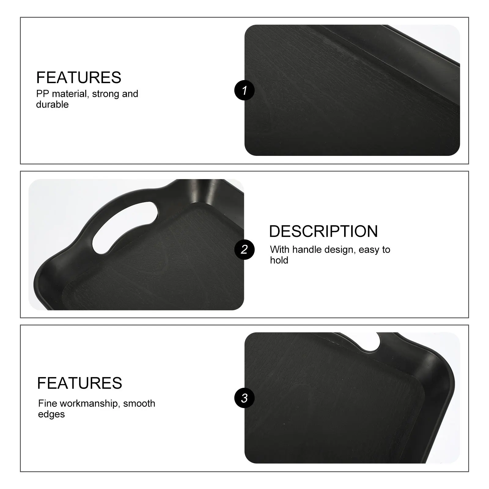 Serving Tray With D… - image