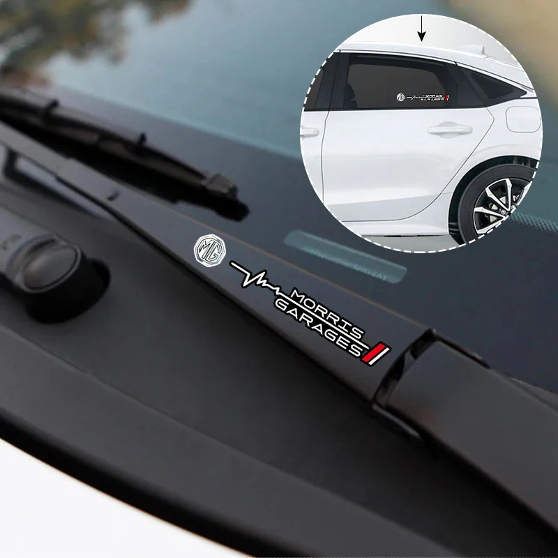 

Car Front Rear Wiper Window Stickers Decorative For MG ZS MG5 GS HS GT ZST MG3 MG6 MG7 Hector ZX EZS EHS MG3SW Energy