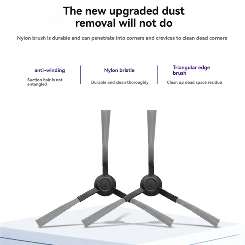 【Berserk】 10 pezzi di ricambio per filtro Hepa con spazzola laterale principale per accessori per aspirapolvere robot Wyze WVCR200S