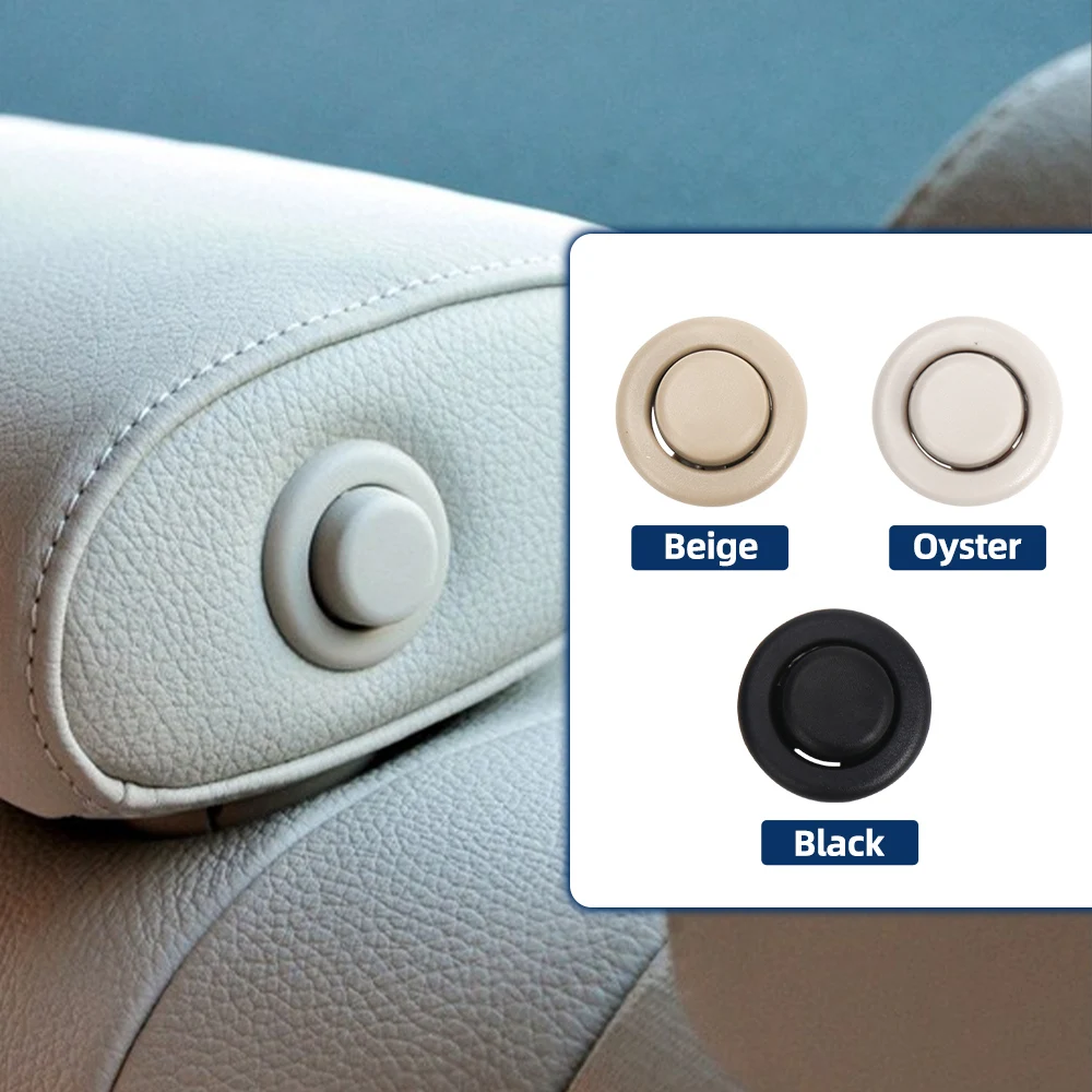 52207251369 Replacement For BMW 3 5 Series E90 F10 F18 2010-2017 Car Rear Seat Headrest Button Cover Adjustment Switch