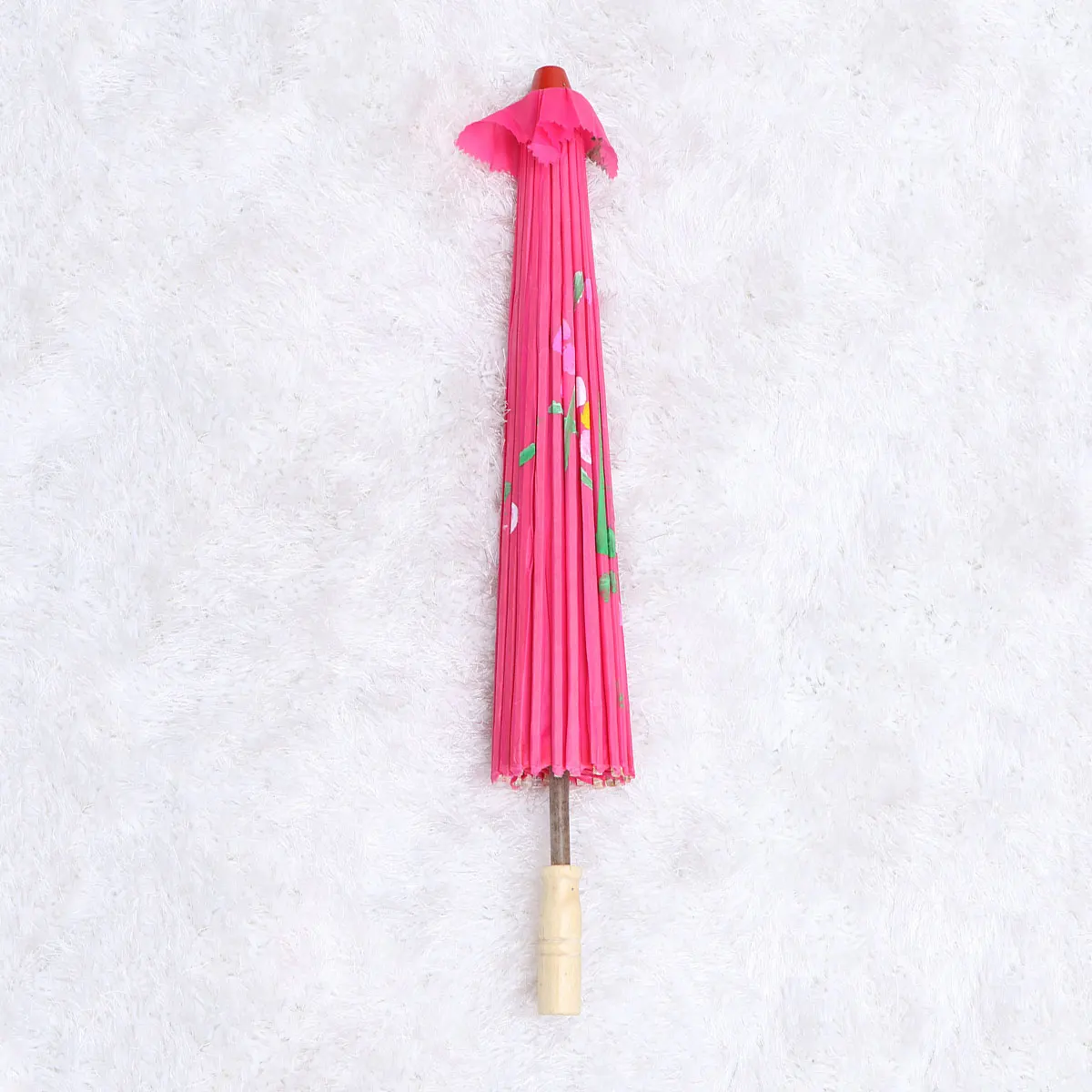 

Classical Flower Umbrella Decoration Custom Water Town Oilpaper Chinese Style Craft Parasol Restaurant Photography Prop