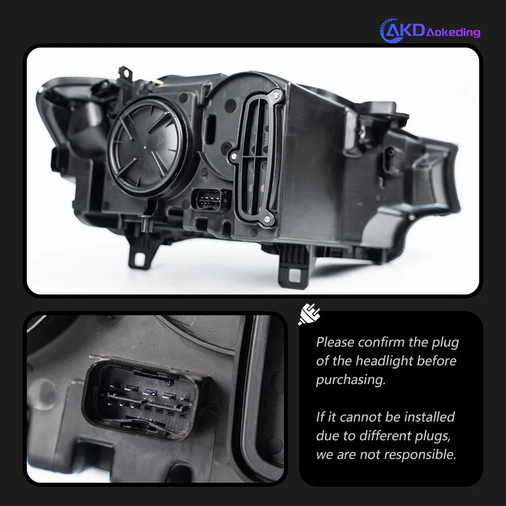 

Auto Parts For BMW X3 F25 Headlights 2014-2017 X4 F26 latest Styling LED Daytime Lights Dual Projector Car Accesorios Modified