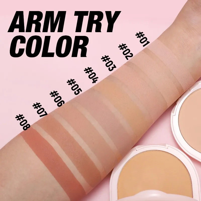 بودرة خافي عيوب البشرة للتحكم في الزيت، مقاومة للماء، تدوم طويلاً، لمسة نهائية طبيعية للبشرة الدهنية، مظهر غير لامع طوال اليوم #3