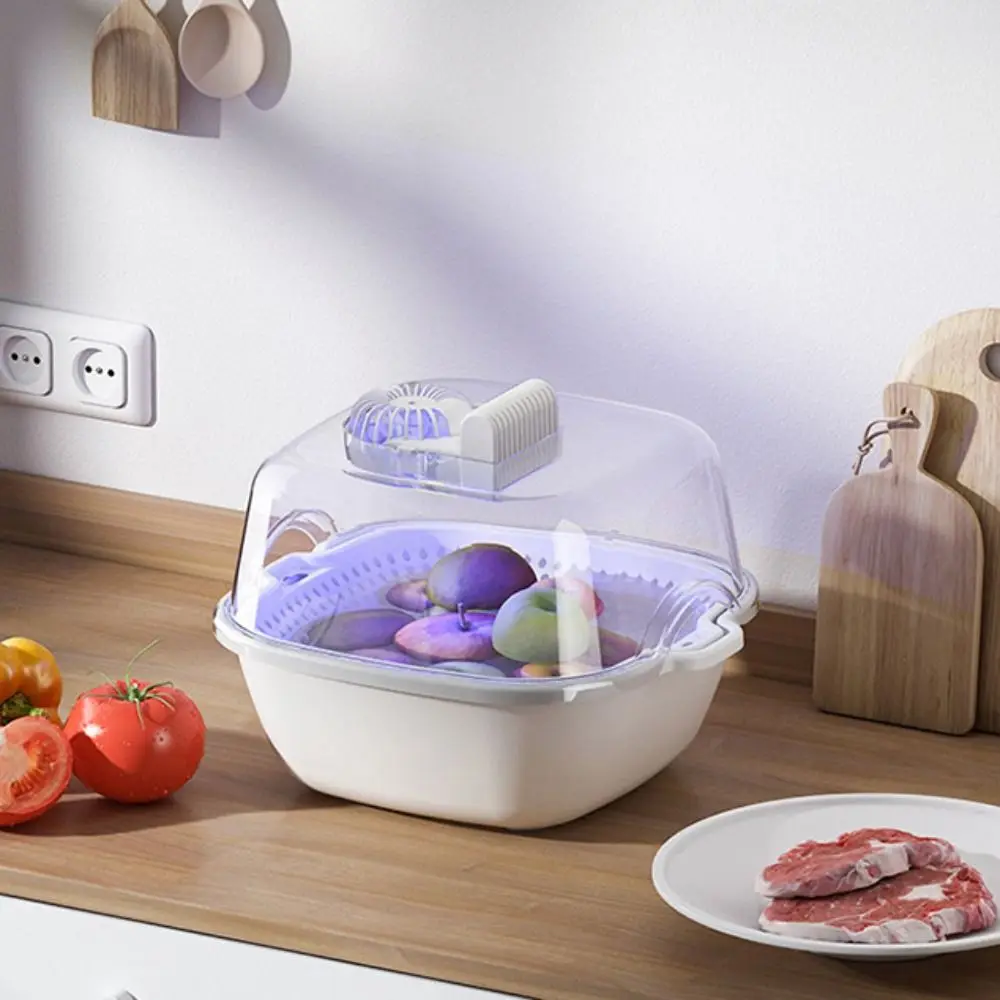 

Ultraviolet Food Preservation Defroster Wireless 4 in 1 Meat Defroster Removable Low Noise Meat Thawing Machine Fruits