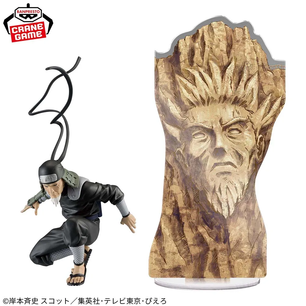 

BANDAI Banpresto Sarutobi Hiruzen Naruto Shippuden PANEL SPECTACLE The Strongest Soldiers Figure Model Anime Genuine Boxed Toy