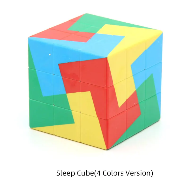 Sleep Cube Merry Christmas 3x3x3 Magic Cube With Snow Speed Twisty Puzzle Brain Teasers Antistress Educational Toys