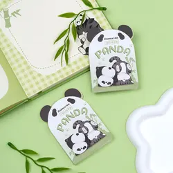 75 Sheets Cute Panda Self-Stick Note Pad Kawaii Carton Sticky Notes Memo Pads Easy to Post for Home Office School Student DIY