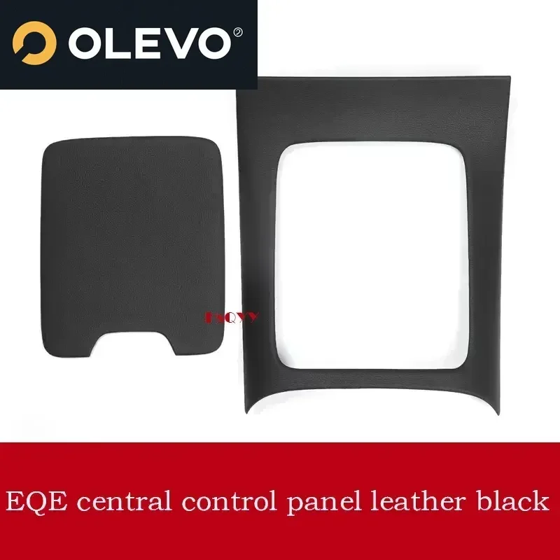 

Car Center Console Leather Suede Style Panel Cover Trim Panel Frame Interior Modification For Mercedes Benz EQE Class EQE350