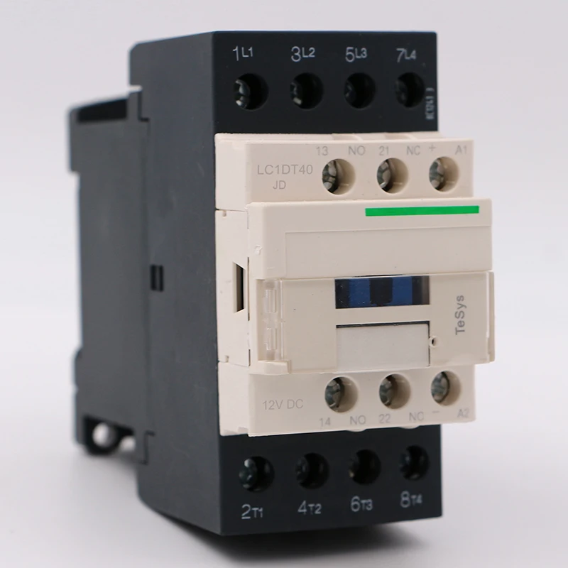 LC1DT40JD DC electric magnetic Contactor 4P 4NO LC1-DT40JD 40A 12V DC coil