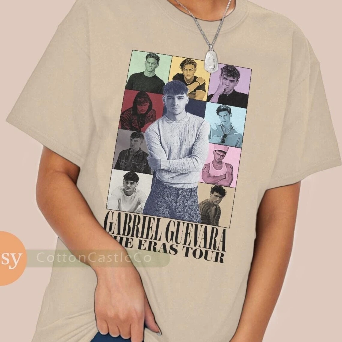 Gabriel Guevara Shirt cool fan art music posrter Tee 90s concert style T-Shirt h046