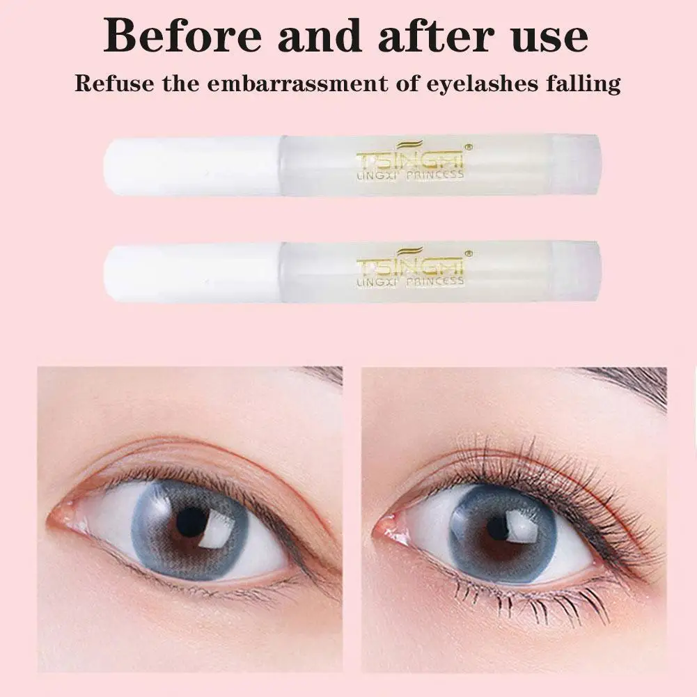 3ML Eyelash Glue Has Strong Viscosity And Is Easy To Remove Odorless Is The Self-grafting Makeup. Glue And Glue White Eyela T4E3