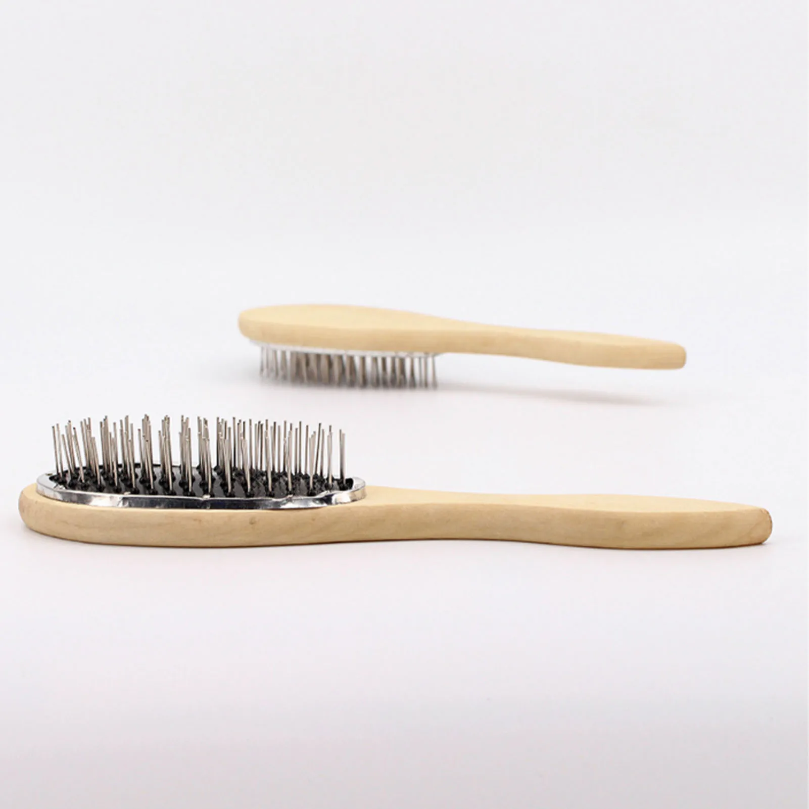 

Wig Brush Comb Prevent Frizzing Prevent Static Electricity Exquisite Wooden Handle Wig Brush For Home And Wig Stores