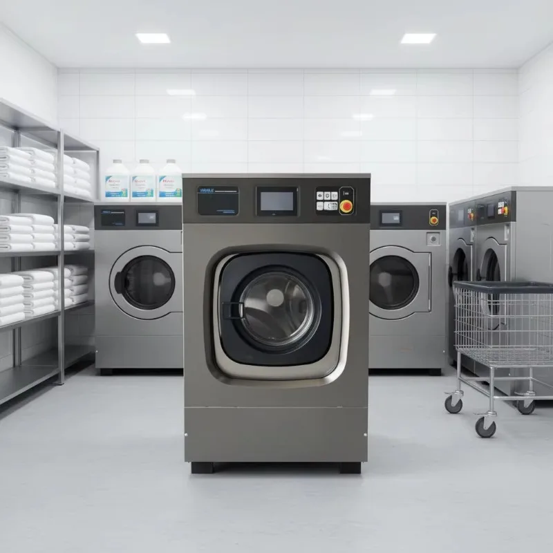 Industrial washing machines, commercial automatic washing machines - high-efficiency washing machines