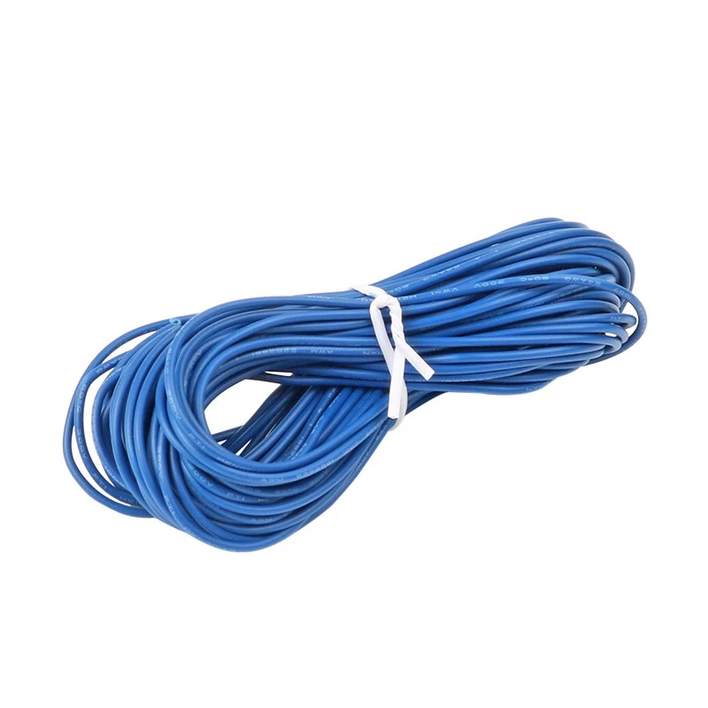 10M UL-1007 24AWG przewód podłączający 80C / 300V przewód elektryczny DIY kabel czerwony/czarny/niebieski/żółty