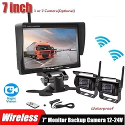 Wireless Backup Rear View Camera System 7