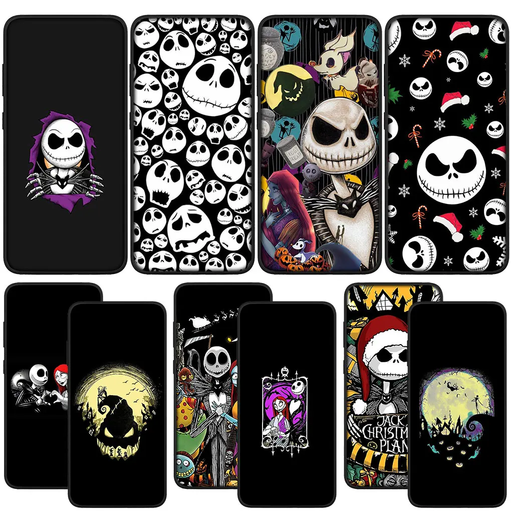 Jack Skellington The Nightmare Before Christmas for Xiaomi Redmi Note 13 8 7 12 Pro A3 13C 12C 8A 7A 8T A3X 4G 5G Case