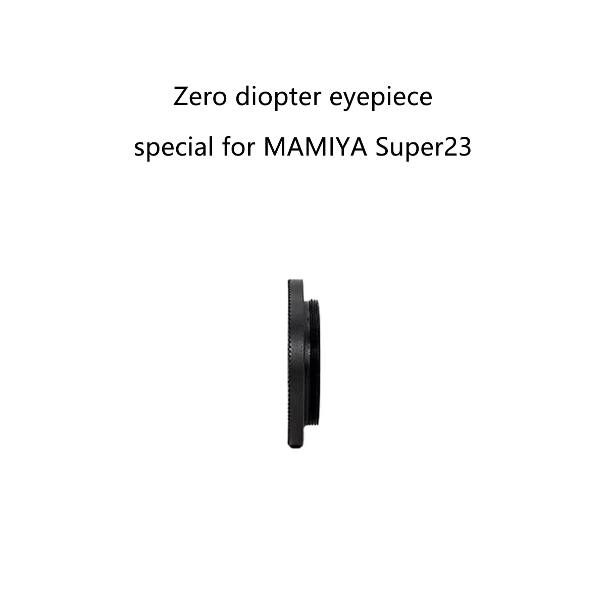 กล้องฟิล์มขนาดกลาง ช่องมองภาพแบบ Zero diopter Super23 ช่องมองภาพ กรอบอลูมิเนียมอัลลอยด์และตัวค้นหามุมมองเลนส์ใส