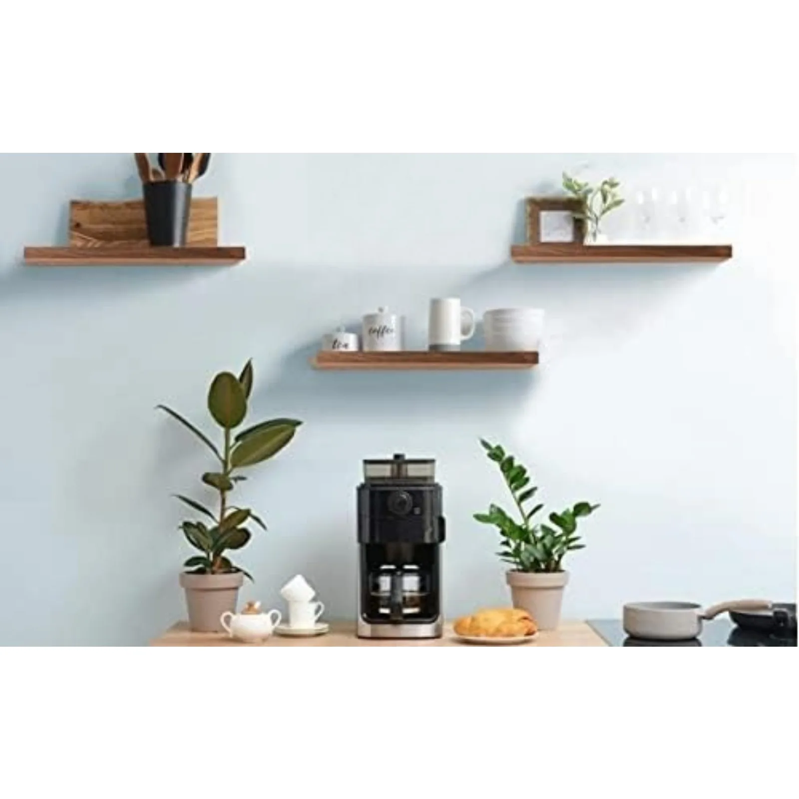 

Sheesham 18 Inch loating Shelves or Wall Set o 3, Rustic Wall Mounted Ledge Shel or Bathroom, Bedroom, Living Room