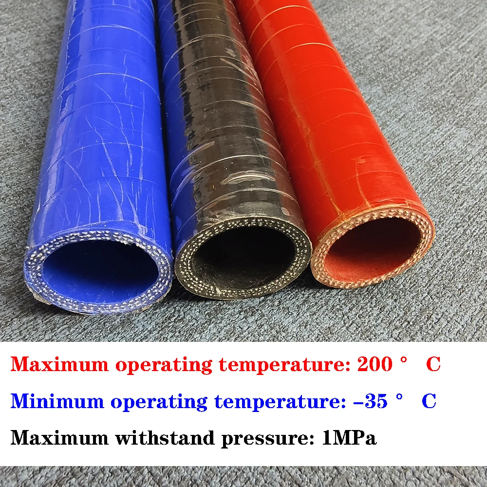 Customizable universal silicone hoses, coolant intercooler tubes, turbo compressor inlet pipes, ID16mm~120mm