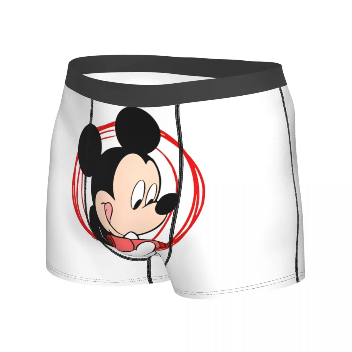 Mickey Mouse Underwear Man Boxer Brief Comfortable Trunk Hot Sale Design Plus Size Underpants