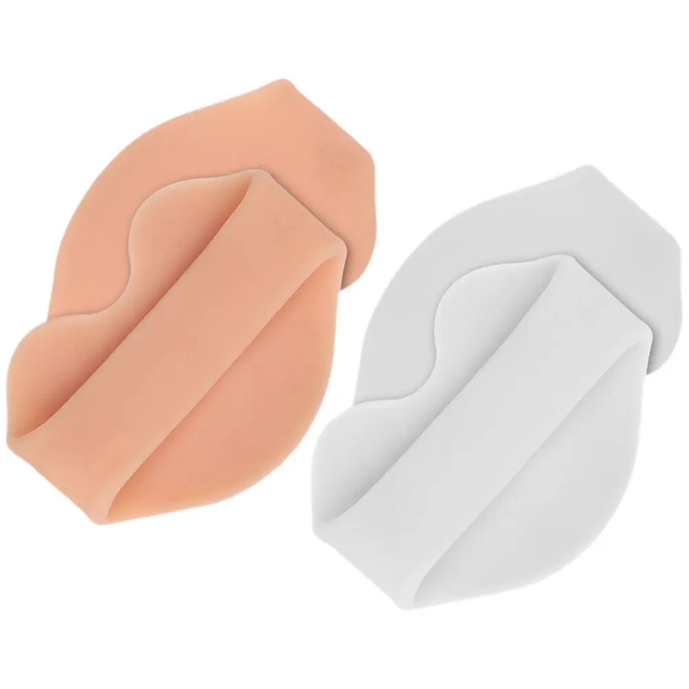 2Pairs Forefoot Support Cushions Metatarsal Pads for Pain Relief Comfortable Hole Design Portable Replaceable Anti-Slip Daily
