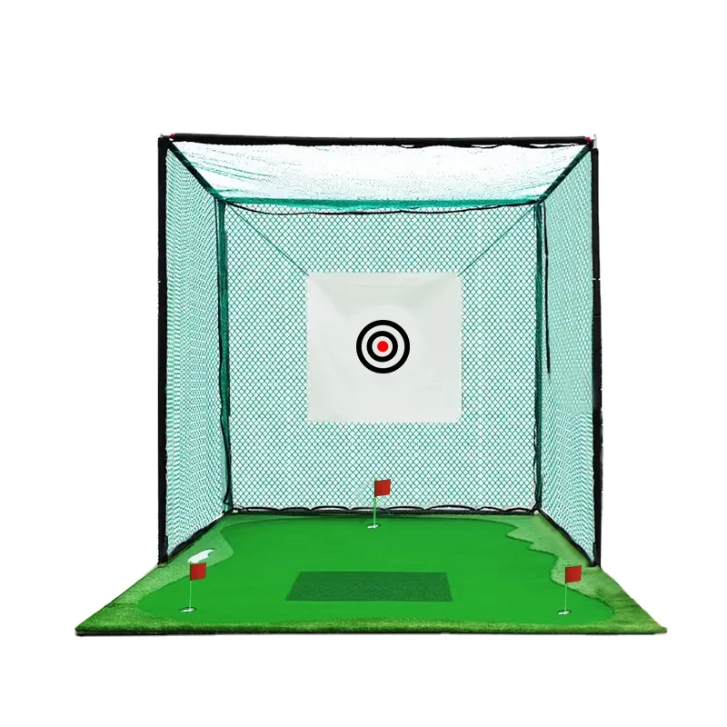 

Heavy Duty Golf Hitting Net 3x3 Driving Practice Golf Cage Simulator Golf Training Netpromote sales