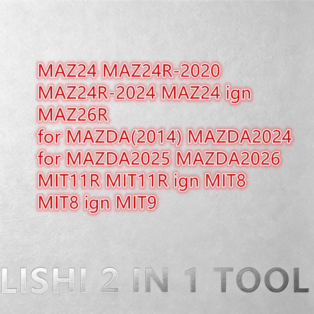 Lishi 2-in-1-Werkzeug NE38 NE66 NE71R NE72 NE78 NEW SM3/SM5 NEW.SW5.7(2) NH2-B5 NSN11 NSN14 NSN14R NSN14 ign NSN14 Lesegerät PG02 – Detail 2