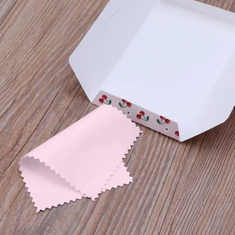 91AF 10x Non Toxic Tarnish Remover Jewelry Cleaning Cloths Watches and Silverware