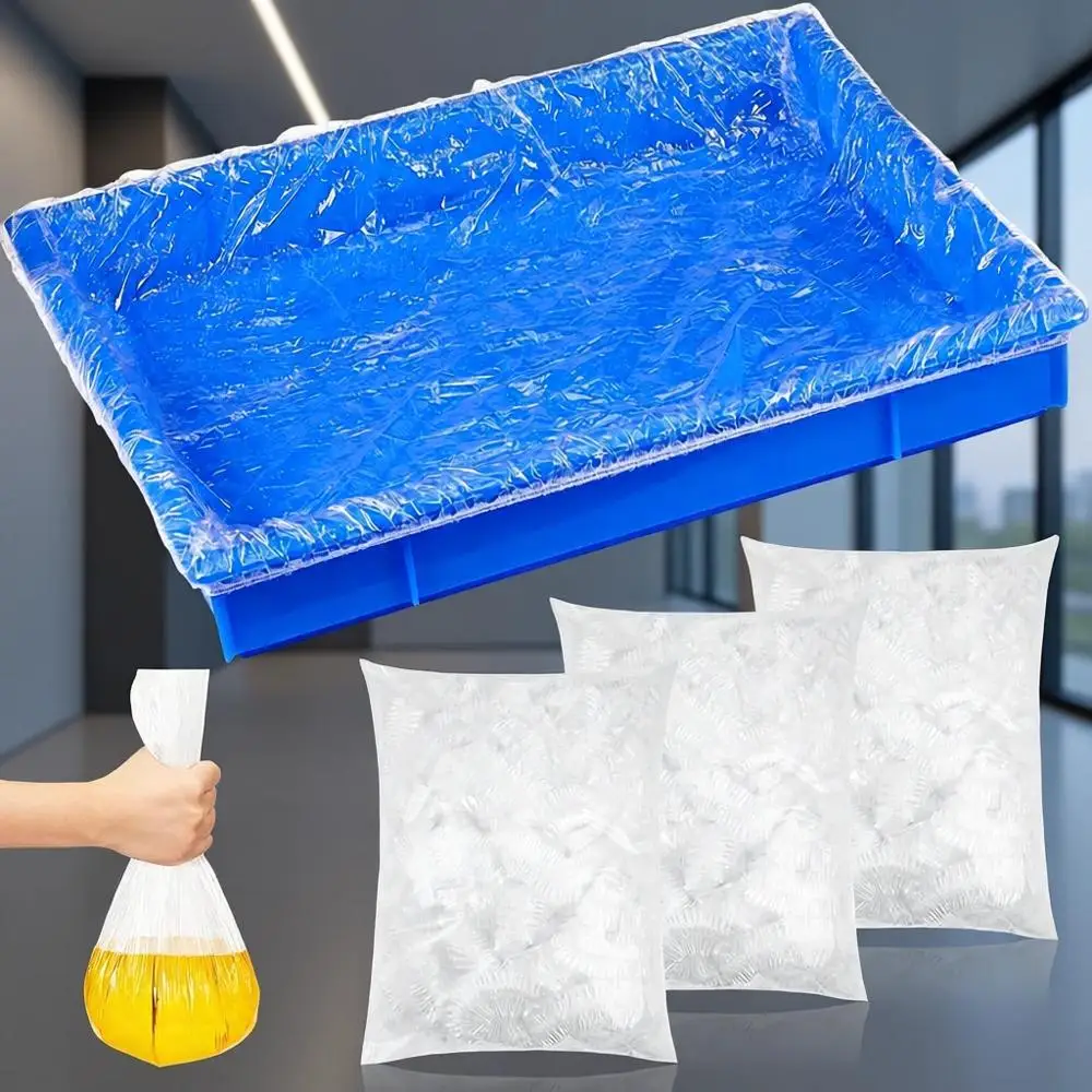 

Набор из 150 прозрачных пластиковых вкладышей для клеток для кроликов и мелких животных - герметичный лоток для мусора для морских свинок и ежей