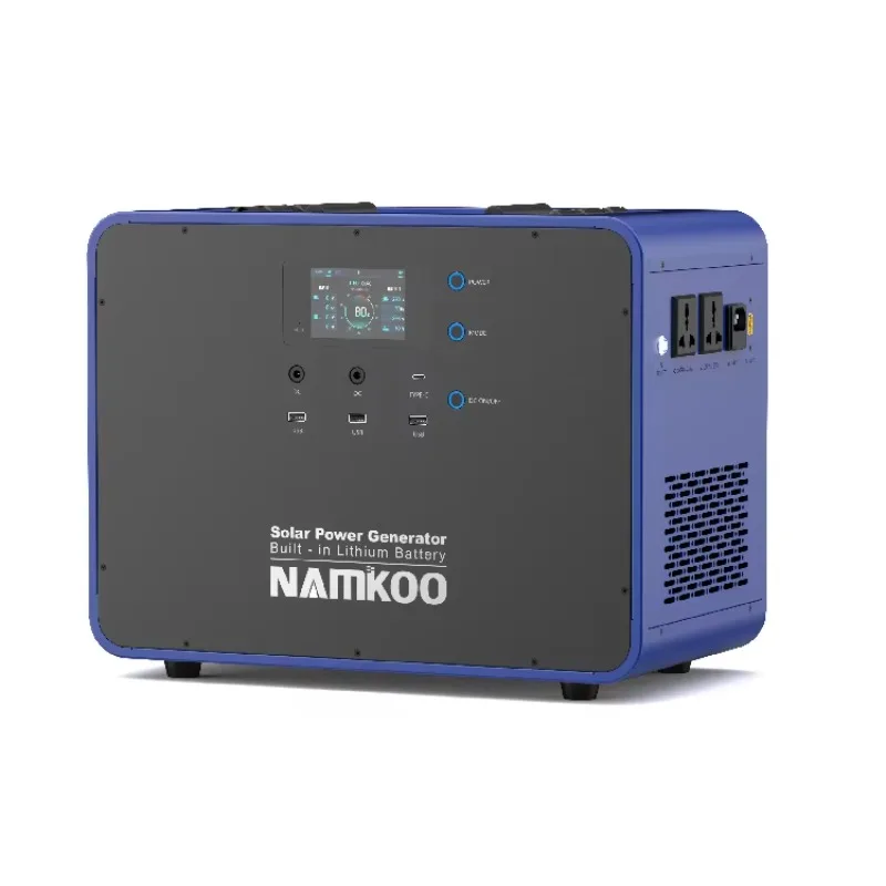 Stazione di alimentazione mobile solare domestica del generatore Lifepo4 1000W della centrale elettrica portatile da 1kw a ricarica rapida