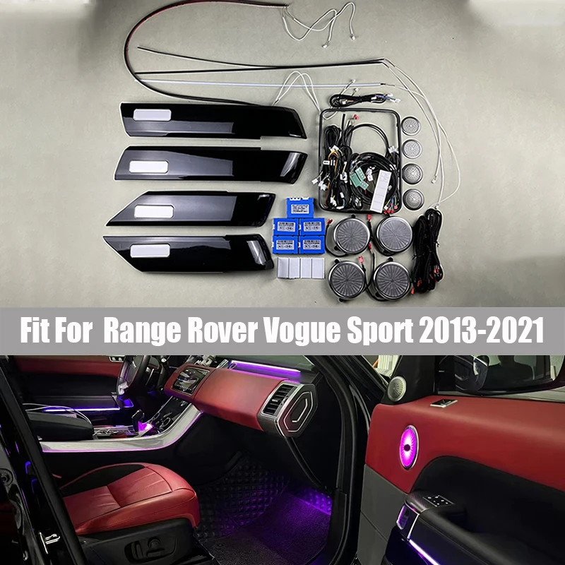 

Led Ambient Light Speaker Cover Decorate Light Suitable for Range Rover Vogue Sport 2013 - 2021 Executive Edition Replace Style