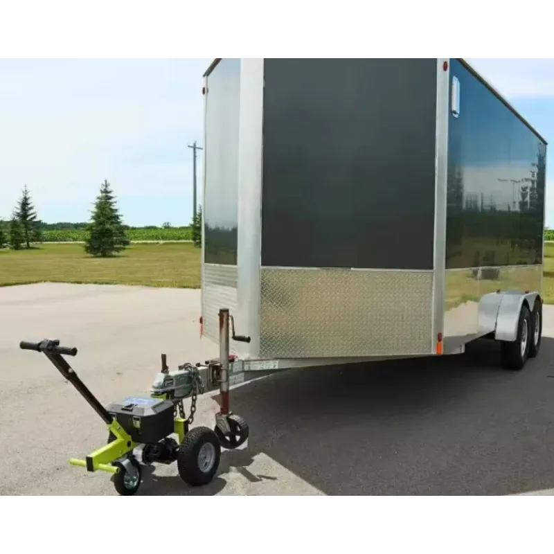 3600 Lbs Capacity Electric Adjustable Trailer Dolly With 2