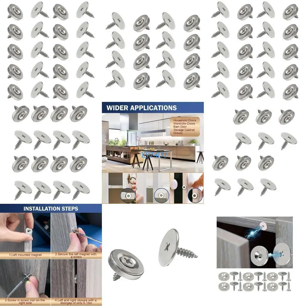

E15A Slimming Door Catches Cold Rolled Steels Rusts Resistant Space Efficient