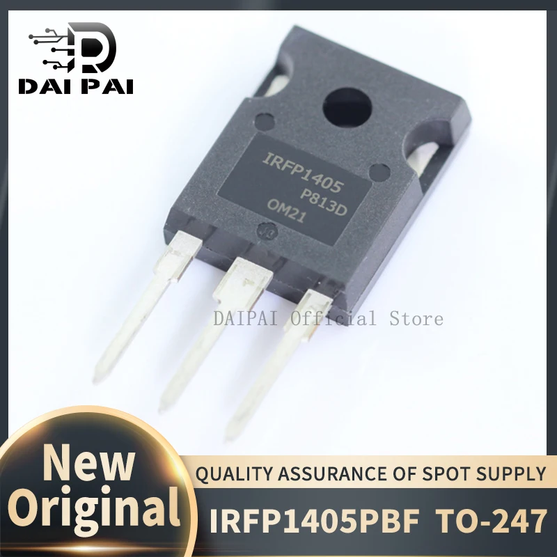 

(10-50 шт./лот) 100% новый оригинальный IRFP1405 IRFP1405PBF TO-247 N-канальный MOS FET 55В 95А