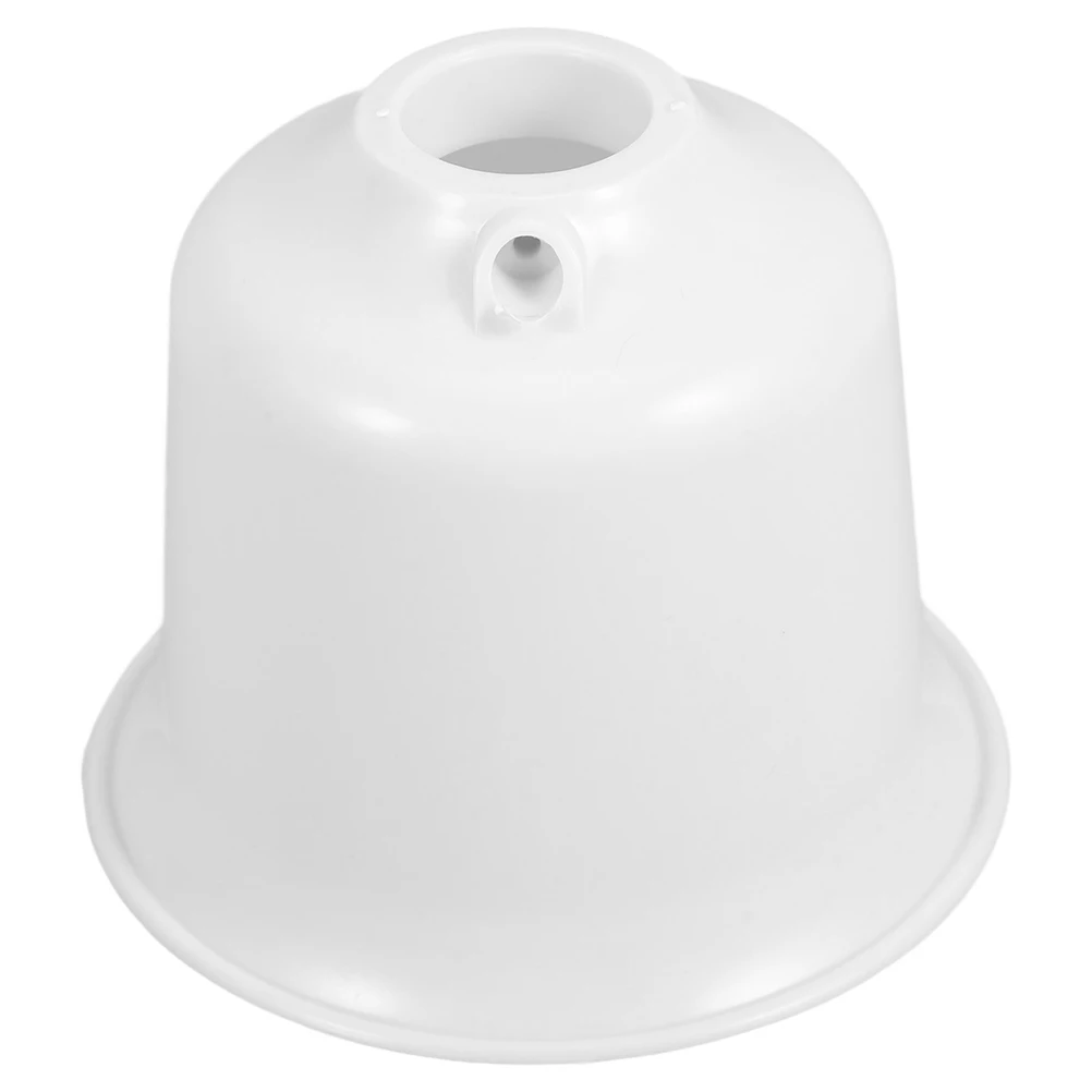 

1pcs Ceiling Dust Cover 2.3Cm Top Opening Universal Fit Durable Plastic Canopy Easy Install Compatible With Most Models Ceiling