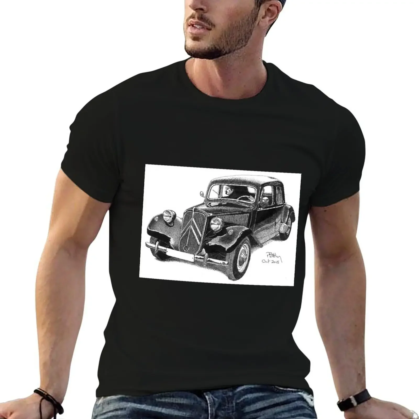 Citroen Traction Avant T-Shirt new edition essential t shirt Men's t-shirt