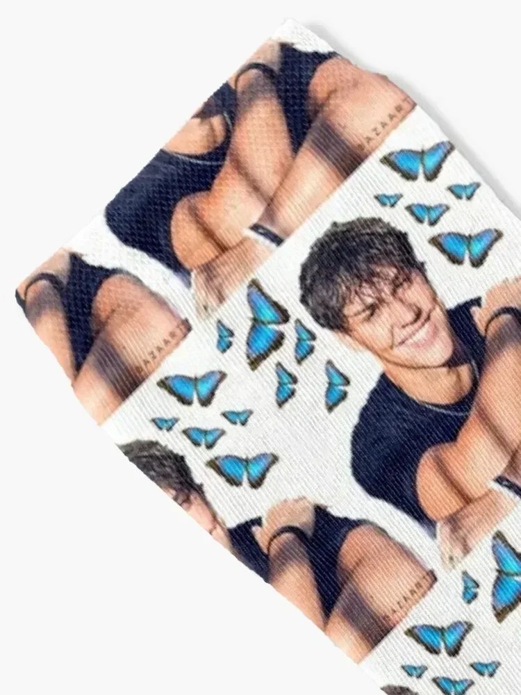 Noah beck Socks kawaii custom colored cartoon Man Socks Women's