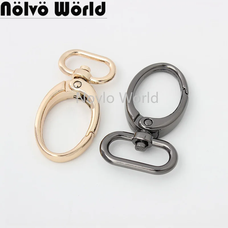 10-50pieces 5 colors 19-24-32-38mm fat and lovely new products metal snap hook swivel buckle for handbag bag crafts