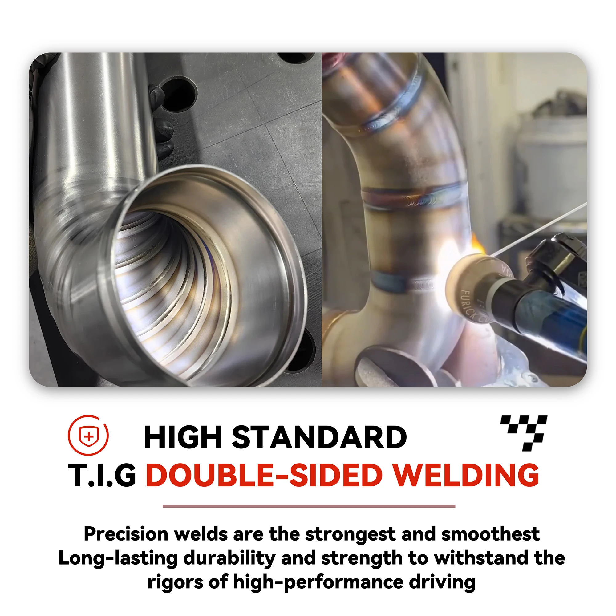 Sporty Exhaust Sound ECCF Titanium Valved Catback Exhaust For McLaren 650S Performance Upgrade Easy Installation