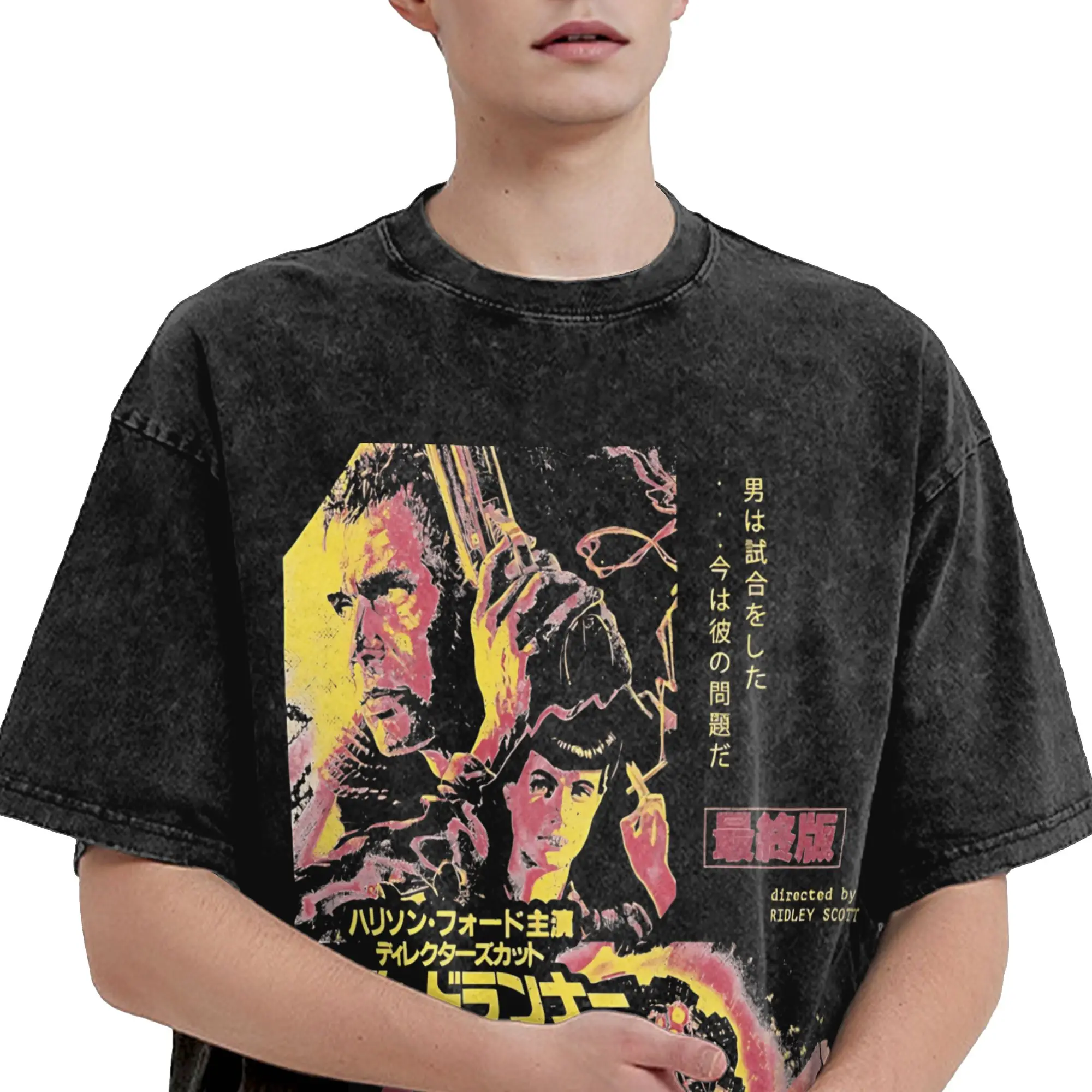 Blade Runners Movie T Shirt Summer  Y2K Retro T Shirts Casual Novelty Tshirt For Men Short Sleeve Print Top Tees