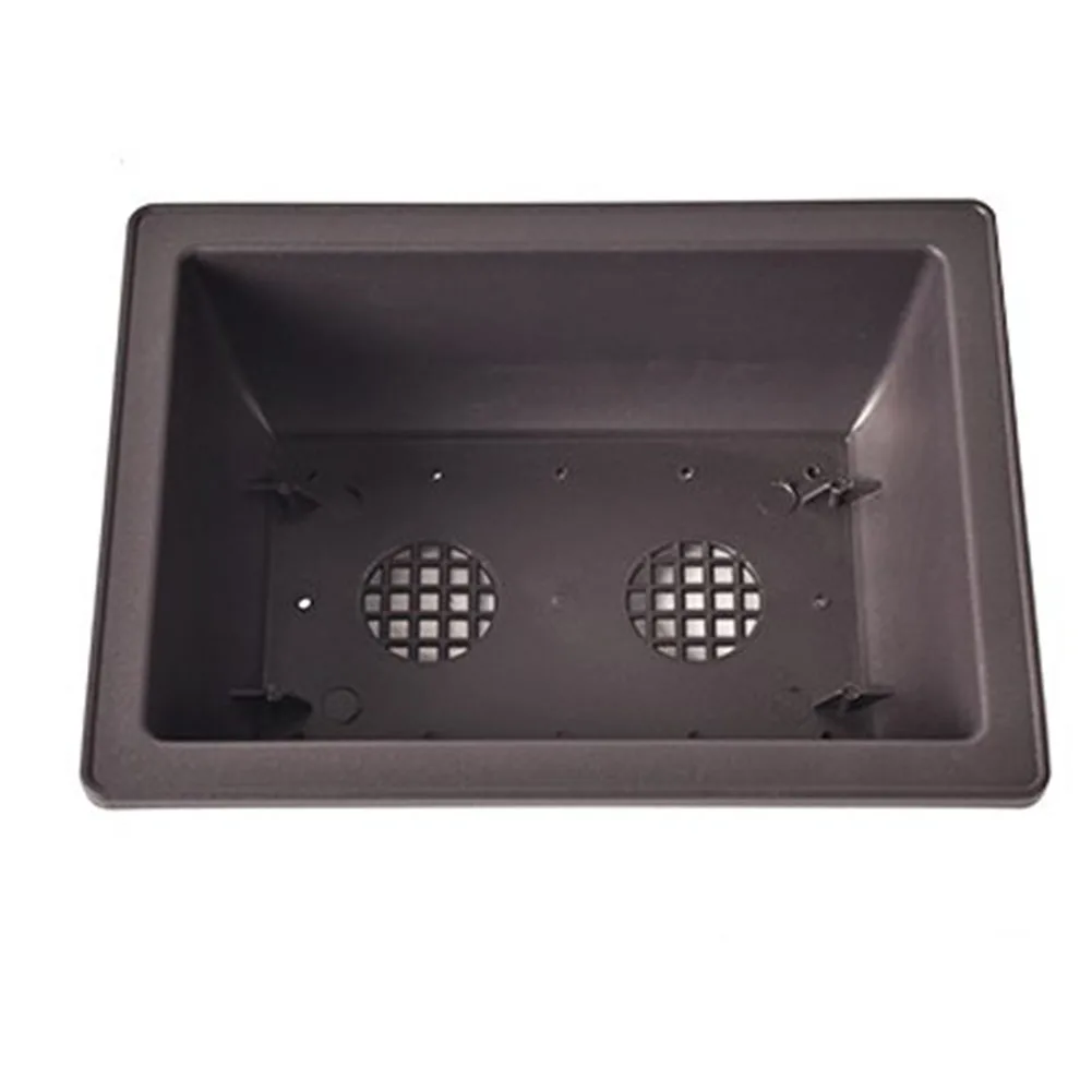 Square And Rectangular Shapes Balcony Vegetable Gardens Imitation Purple Sand FlowerPot Better Ventilation And Drainage