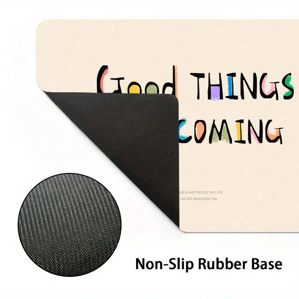 Positive Yourself Design Mouse carpet Pad Large XXL Gaming Rubber mouse Lock Desk mini PC Mat Computer laptop Gamers work office