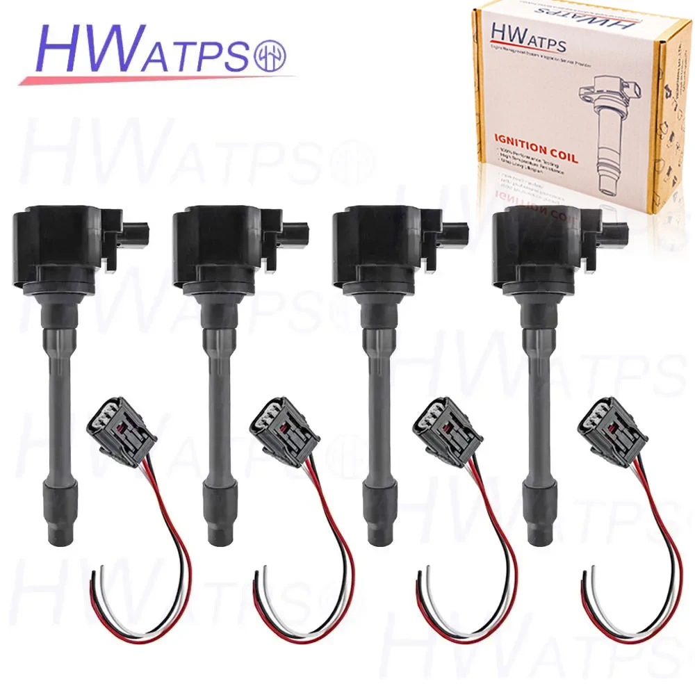 4Pcs Ignition Coil … - image
