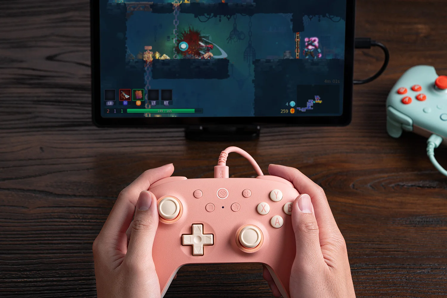 8BitDo Ultimate 2C Wired Gamepad，USB Game Controller with Hall Effect Joystick for PC Windows 10 11， Android and Raspberry Pi.