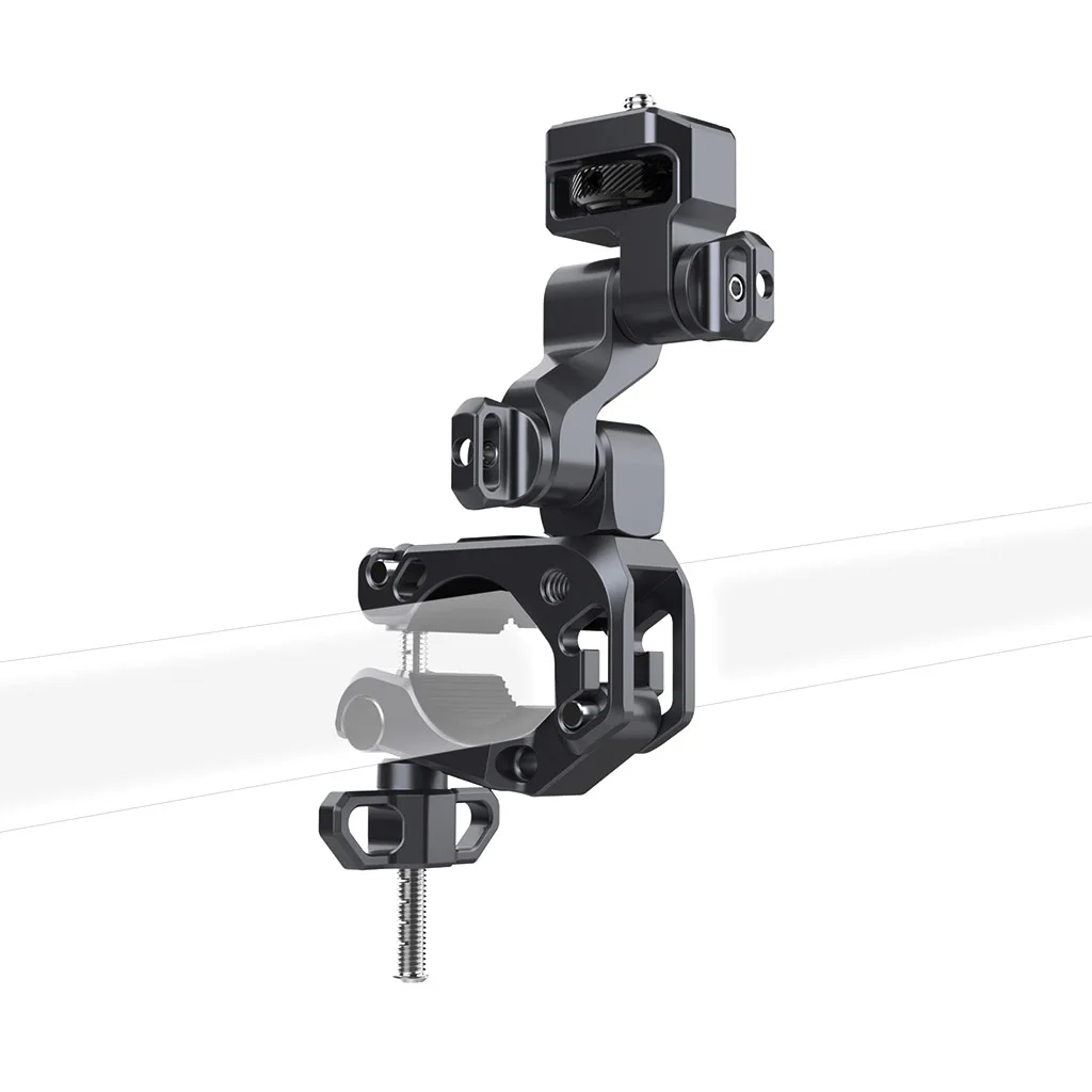 Silikon-Metall-Fahrrad-Actionkamera-Halterung mit Rutschfestem Lenkerbefestigungssystem 360° ° Drehbarer Halter für GoPro13 DJI Pocket 3/4 für Insta360 X5 Kamera – Detail 16