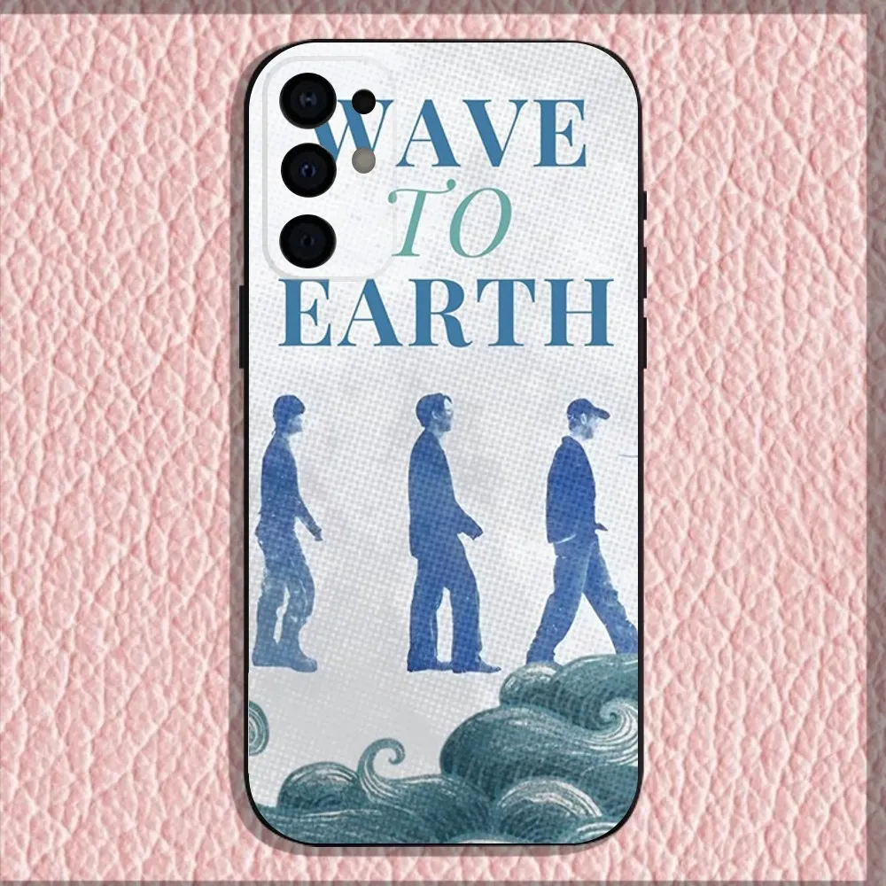 W-wave para e-terra verão fluxos caso de telefone para samsung s25, s24, s21, s22, s23, s30, ultra, s20, plus, fe, lite, nota, 10.9,5g capa preta