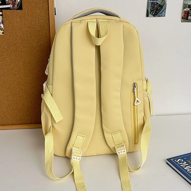 Ita Bag 2024 Autumn New High-capacity Canvas School Bag Popular Display Rucksack Preppy Style Solid Teenage Girls Bolsa Сумка