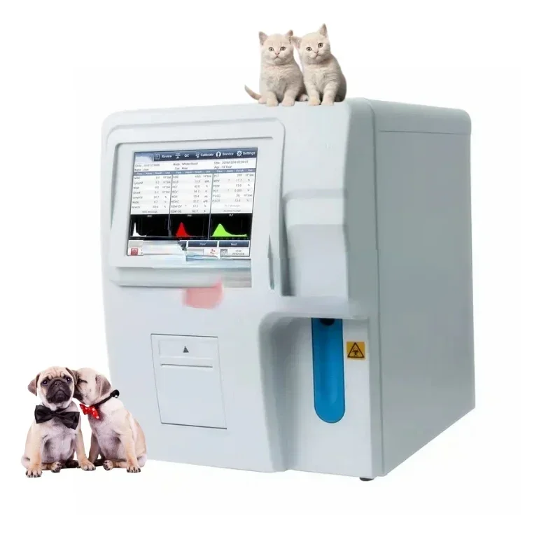 Lab 3 Diff Automatic Blood Cell Counter - Full-Auto CBC Machine for Veterinarian Animal Hematology Analysis - Best Price