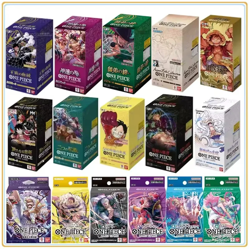 

In Stock Bandai Original Anime Booster Box One Piece Op12 Eb02 Prb01 Awakening Of The New Era Tcg Collection Card Gift Toys