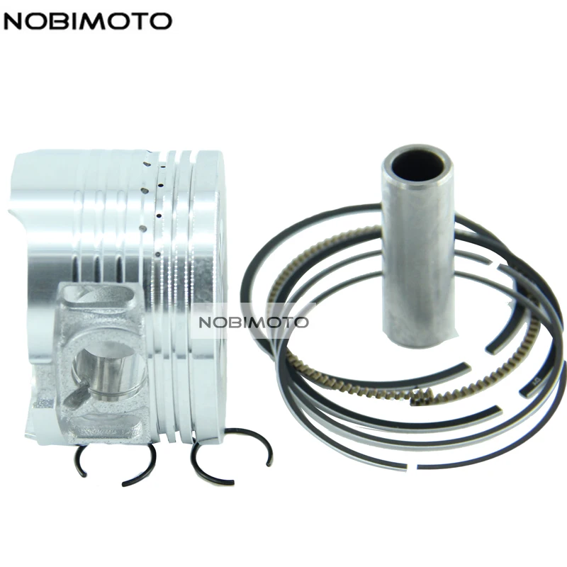 Piezas de motocicleta 56,5 MM 14mm 14 SHINERAY 150cc XY150 cilindro kit de pistón refrigerado por aire conjunto de anillo para 150CC Mini Jeep ATV Dirt Bike